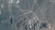 Auf diesem Satellitenbild ist die iranische Atomanlage Fordow zu erkennen.