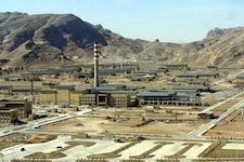 Die iranische Atomanlage in Isfahan auf einer Archivaufnahme