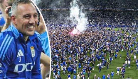 Real Oviedo steht kopf – und liegt seinem Helden Santi Cazorla zu Füßen.