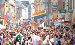 Die Pride war ein buntes und fröhliches Fest.