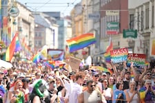 Die Pride war ein buntes und fröhliches Fest.