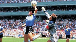 Die „Hand Gottes“ traf im WM-Viertelfinale gegen England.