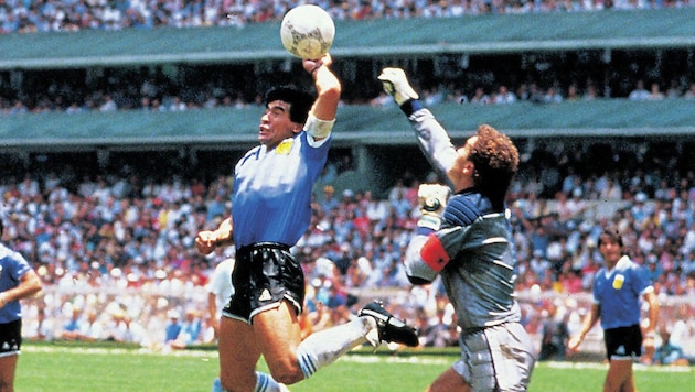 Maradonas „Hand Gottes“ jährt sich heute bereits zum 46. Mal.