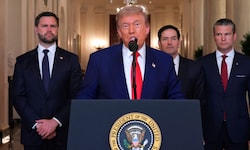 Bilder, die in die Geschichte eingehen werden – Trump erklärte an der Seite Israels den Eintritt ...