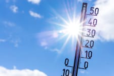 Bis zu 37 Grad Celsius soll das Thermometer am Mittwoch anzeigen.