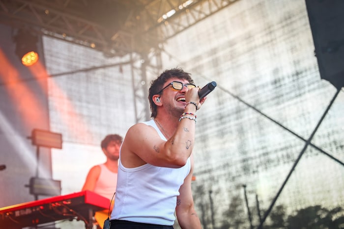 Austro-Star Rian begeisterte bereits am Samstag die Donauinselfestbesucher. Auf der großen ...