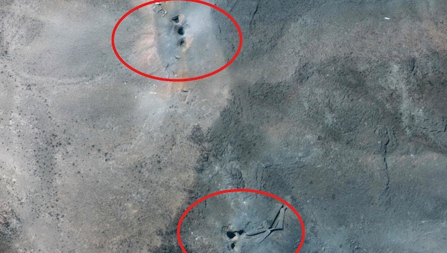 Die unterirdische iranische Atomanlage Fordo wurde bei US-Luftangriffen beschädigt. Wie stark ...