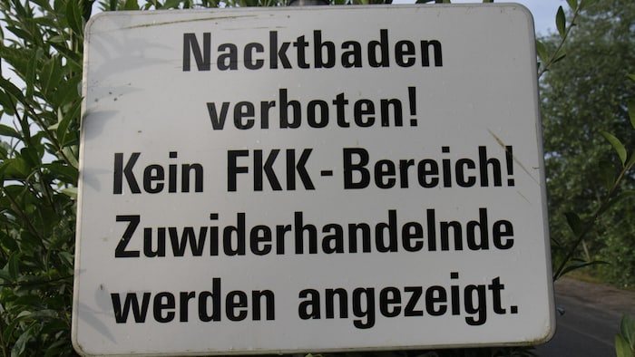 Nicht überall sind Nackedeis erwünscht