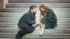 Eine Liebe, die tragisch endet: Hermann (Yusif Eyvazov) und Lisa (Anna Netrebko)