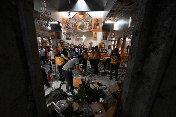 Das Attentat ereignete sich in der St. Elias-Kirche.
