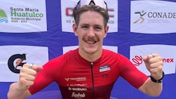 Jubelt über Platz 16 in Mexiko: Philip Pertl.