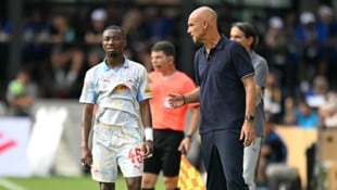 Bullen-Trainer Thomas Letsch war mit seiner Mannschaft zufrieden.