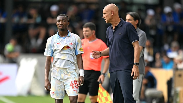 Bullen-Trainer Thomas Letsch war mit seiner Mannschaft zufrieden.