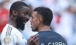 Wurde Antonio Rüdiger (links) von Pachuca-Kapitän Gustavo Cabral rassistisch beleidigt?