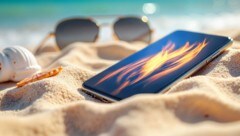 Ab 35 Grad wird es auch für Elektronik in Smartphone und Co. unangenehm.