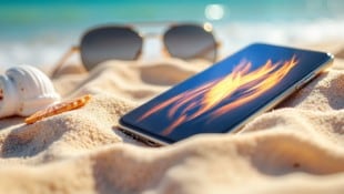Ab 35 Grad wird es auch für Elektronik in Smartphone und Co. unangenehm.