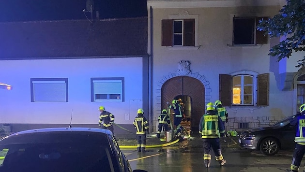44 Feuerwehrleute waren im Einsatz