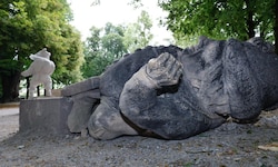 Vandalen zerstörten wertvolle Zwergen-Statue.