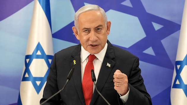 Benjamin Netanjahu weist jede Schuld Israels an der Hungerkatastrophe von sich.