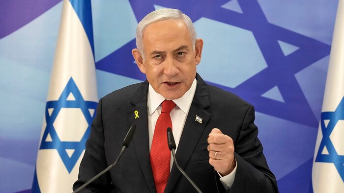 Der israelische Premier Benjamin Netanyahu kann der Entscheidung der Länder, Palästina als Staat ...