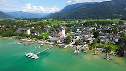 Am Wolfgangsee kam es zu dem Unglück.