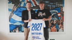 Matthias Wetschka unterschrieb eineacn Zweijahresvertrag.