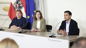 Korinna Schumann (SPÖ), Claudia Plakolm (ÖVP), Yannick Shetty (NEOS)