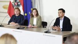 Korinna Schumann, Claudia Plakolm und Yannick Shetty verkündeten den Startschuss für das ...