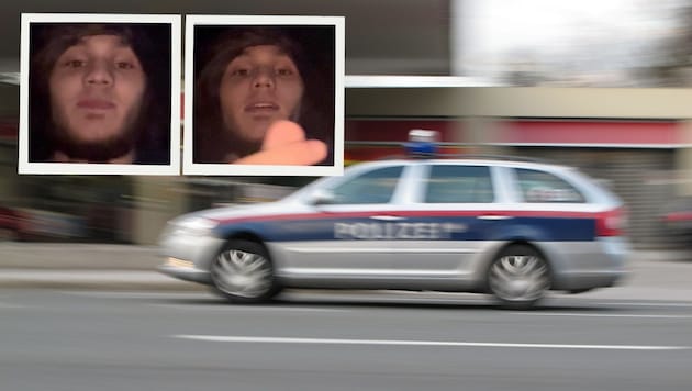 Wer kennt diesen jungen Mann? Dieser soll gemeinsam mit drei Tatverdächtigen zwei Raubdelikte ...