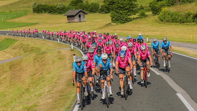 Die Fuga 300 rollt vom Gletscher in Richtung Meer. 
