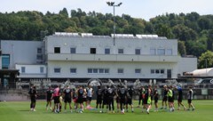 Sturm versammelte sich erstmals in der Vorbereitung wieder zum Training.