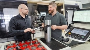 Mit Know-how: Chef Martin Haider und Produktionsleiter Florian Held