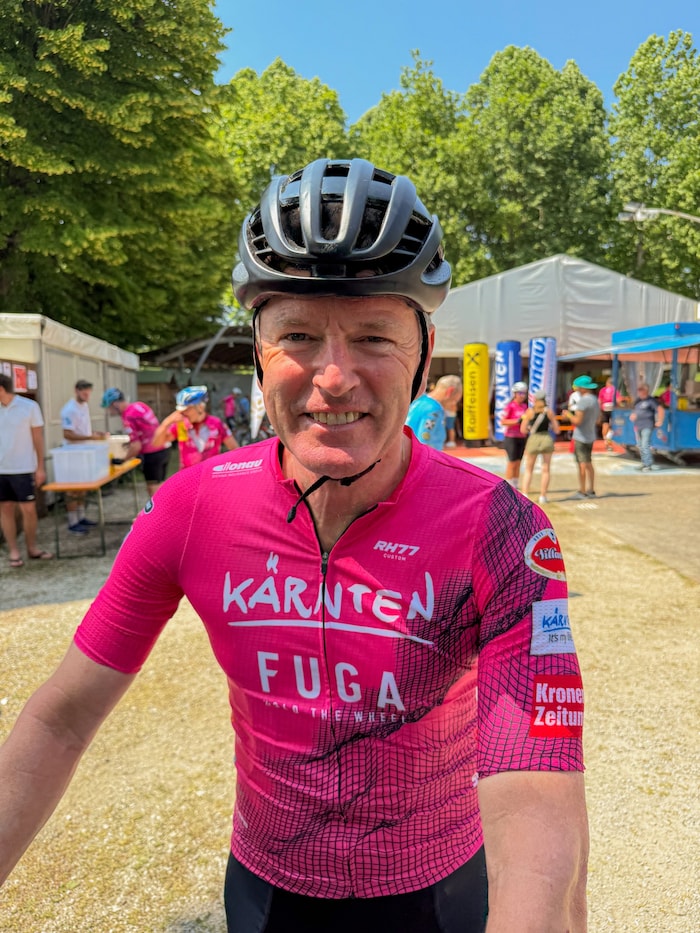 Ebenfalls ein begeisterter Rennradsportler ist Wolfgang Kos, Verkaufsleiter der Krone Tirol. 