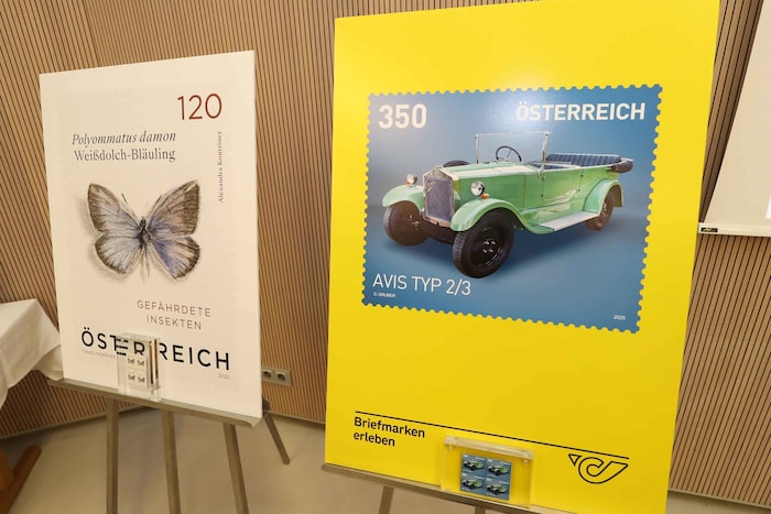 Die zwei Sensationen: Das Auto aus Brunn am Gebirge und der gefährdete Schmetterling ...