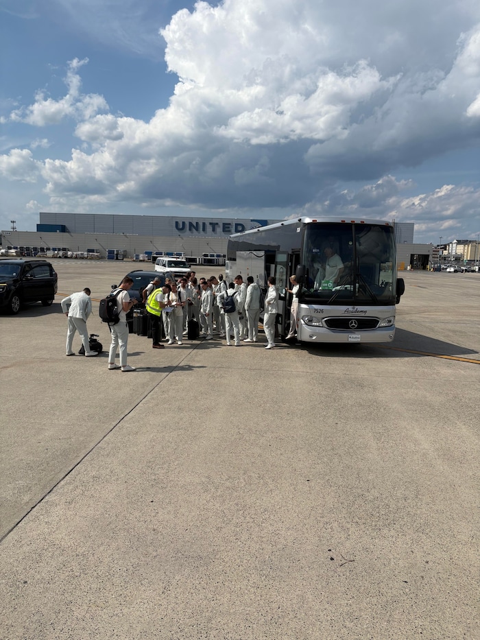 Die Salzburger auf ihrem Weg nach Washington.