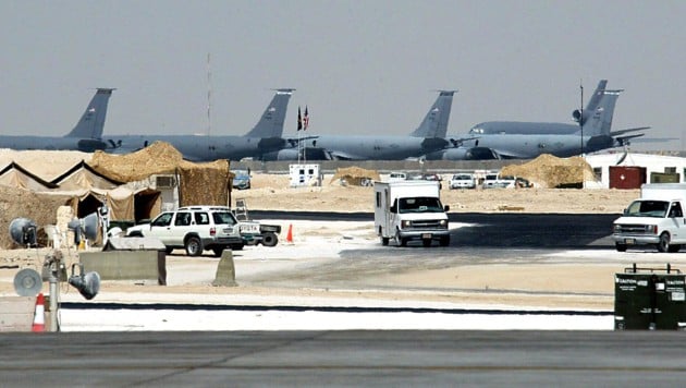 Der US-Stützpunkt Al-Udeid in Katar auf einem Archivbild