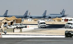 Der US-Stützpunkt Al-Udeid in Katar auf einem Archivbild