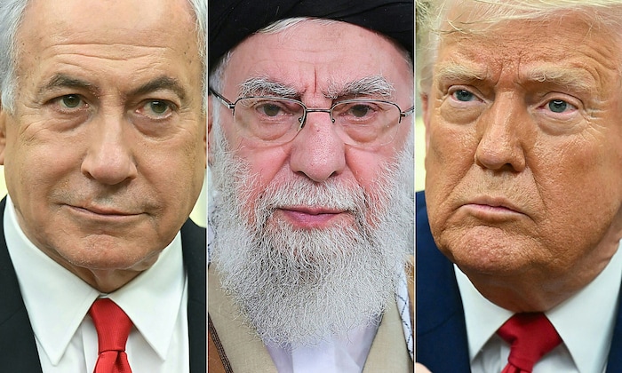 Israels Premier Benjamin Netanyahu und US-Präsident Donald Trump hätten wohl gerne, wenn ...