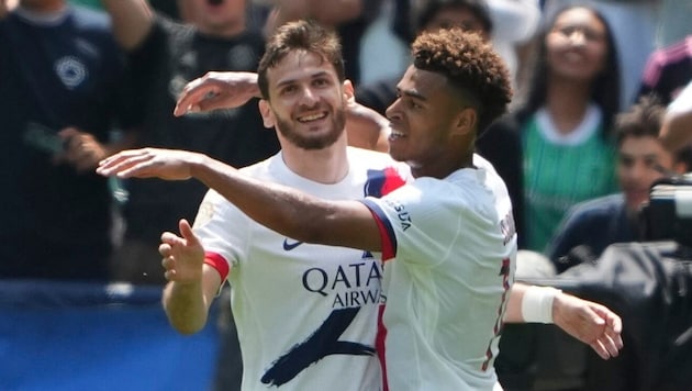 Locker und leicht spazierte PSG ins Achtelfinale.