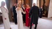 Norwegens König Harald und Königin Sonja, Kronprinz Haakon, Kronprinzessin Mette-Marit und ...