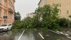 Die Schwarzstraße war kurze Zeit komplett blockiert