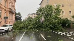 Die Schwarzstraße war kurze Zeit komplett blockiert