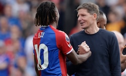 Eberechi Eze könnte schon bald seinen Trainer Oliver Glasner verlassen.