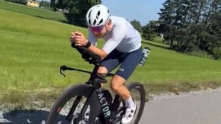 Ländle-Triathlet Leon Pauger.