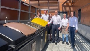 Das Abfallsystem bei McDonald´s in Villach wurde präsentiert