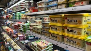 Nur Rama und ein paar andere Produkte sind bei uns billiger.