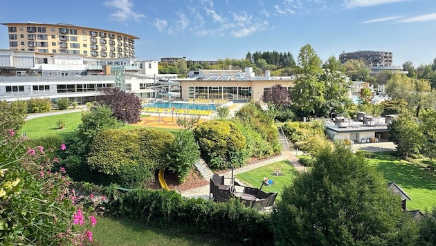 210 Zimmer, Golfplatz und Therme – seit 2024 ist das Allegria Resort im Besitz des Landes ...