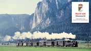 Zwischen Salzburg und Bad Ischl: ein Zug vor der Drachenwand am Mondsee. Weiter ging es in ...