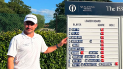 Michael Vonbank gewann das Quali-Turnier für „The Open Championship“ in Moor Park und spielt ...