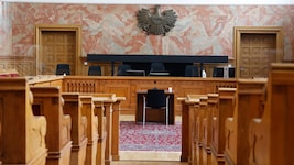 Verhandelt wird im Schwurgerichtssaal des Landesgerichtes – Geschworene entscheiden.